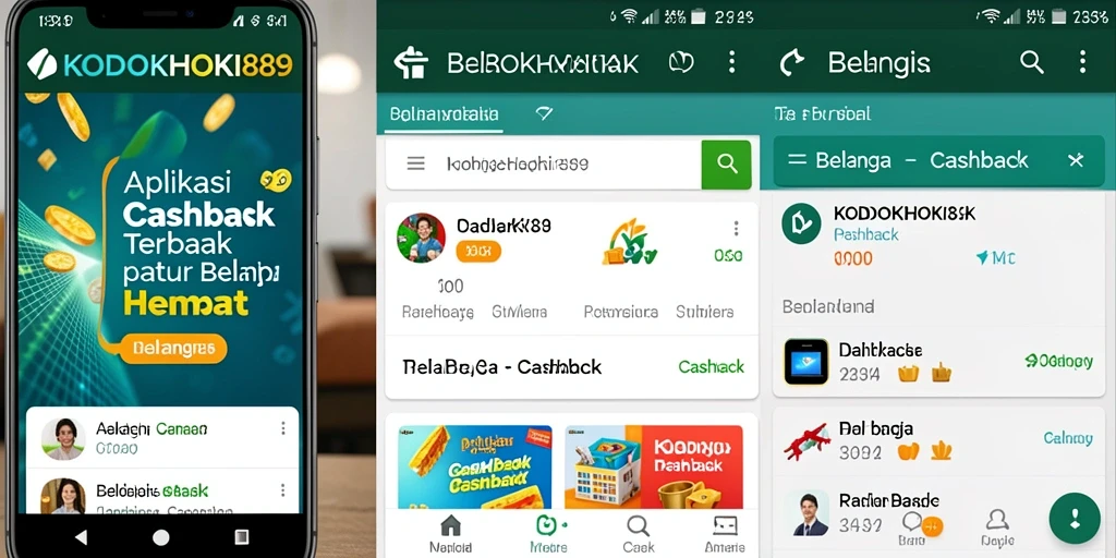 Tampilan antarmuka KODOKHOKI889 yang menarik dan fungsional untuk Cashback.