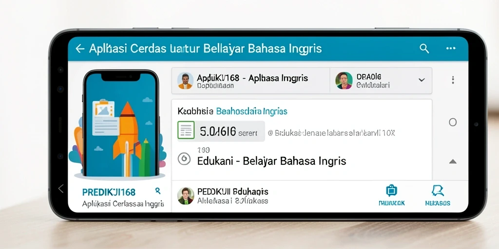 Tampilan antarmuka PREDIKSI168 yang intuitif dan menarik untuk belajar Bahasa Inggris.